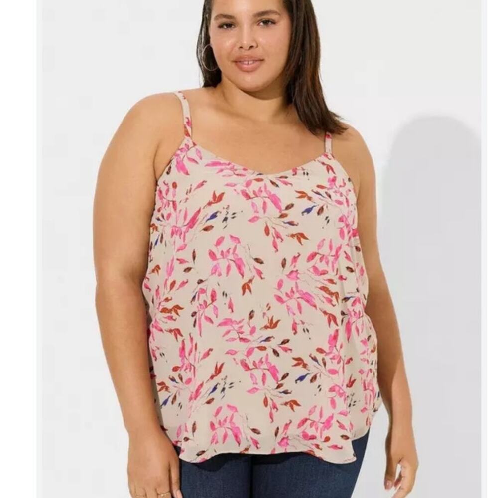Torrid Sophie Chiffon Swing Cami size 1